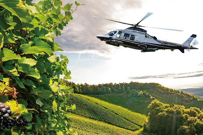 Helicopter Wine Tour over San Gimignano and Chianti hills