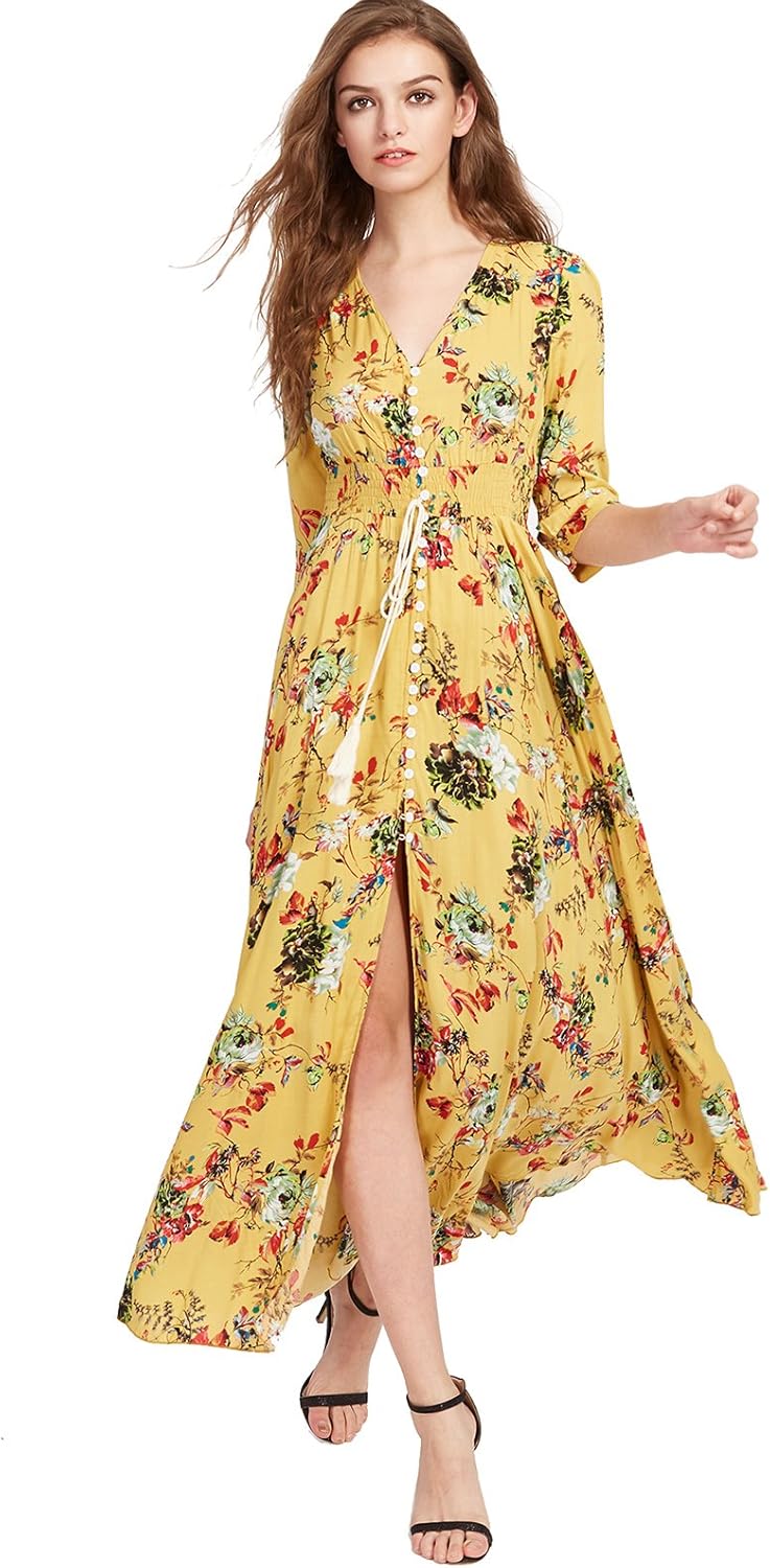 Milumia Button Up Party Dress