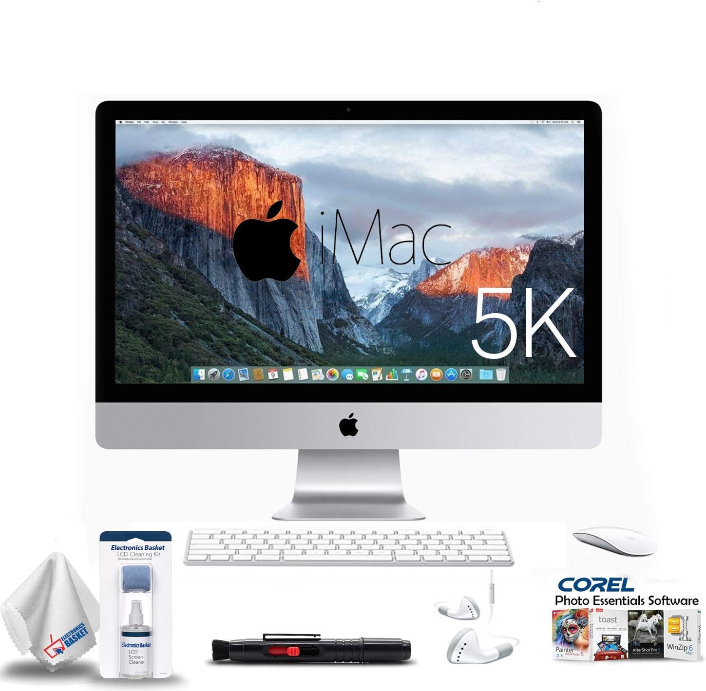 imac computer bundle with Corel Mac Photo Essentials