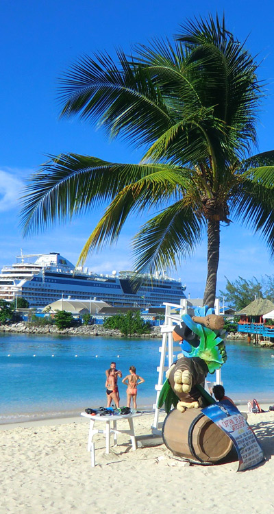 Ocho Rios harbor, Jamaica