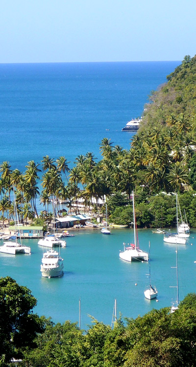 Marigot Bay, St Lucia