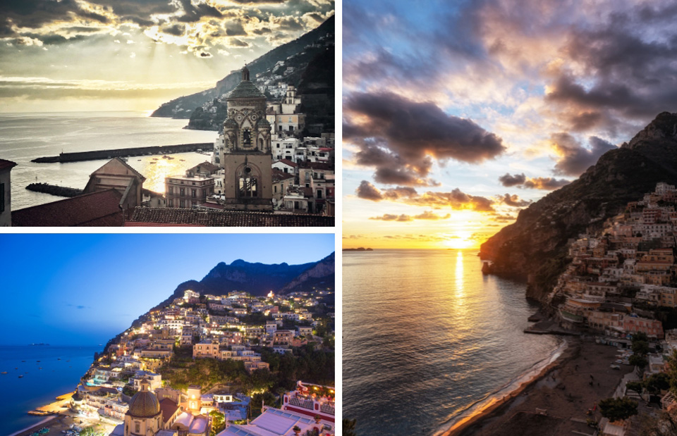 Amalfi Coast sunsets