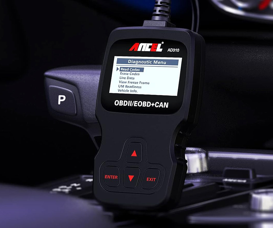 Ancel Enhanced Universal OBD II Fault Code Reader Diagnostic Tool