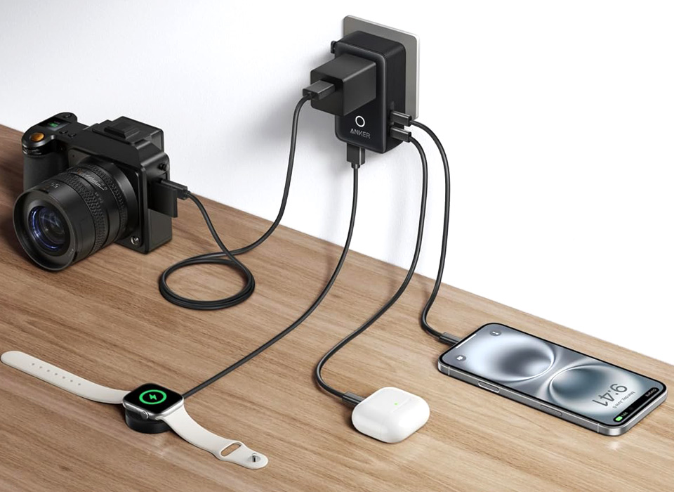 Anker 5-In-1 Nano Travel Adapter