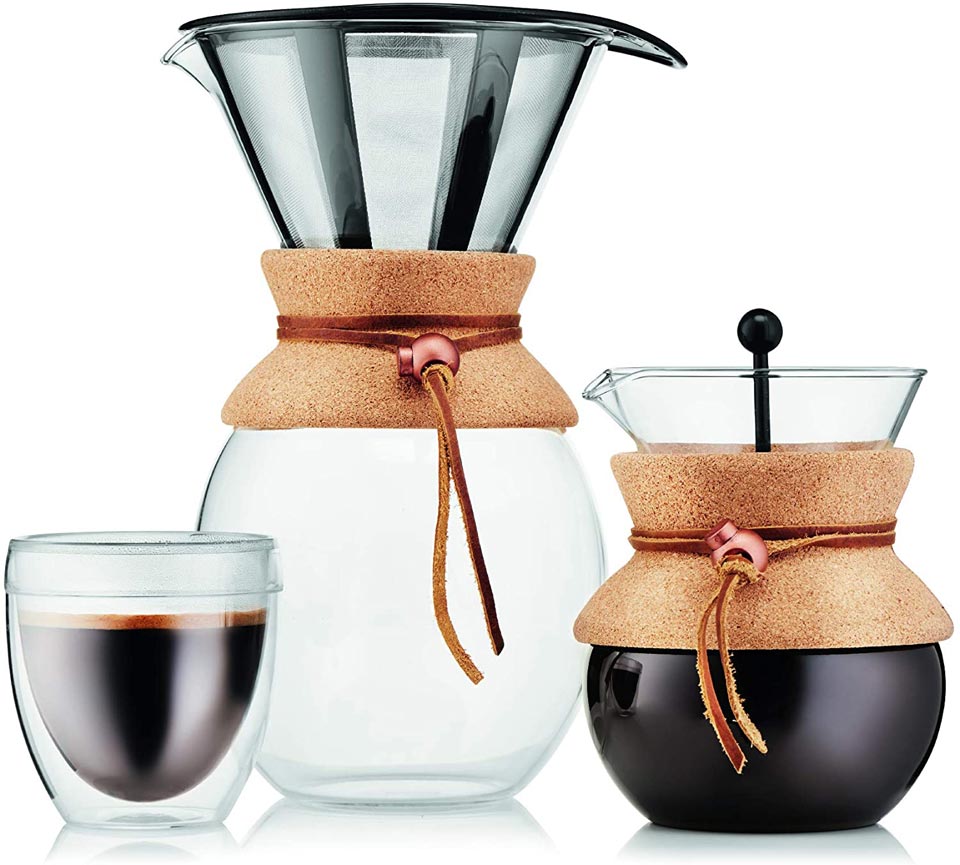 Bodum Pour Over Coffee Maker With Permanent Filter
