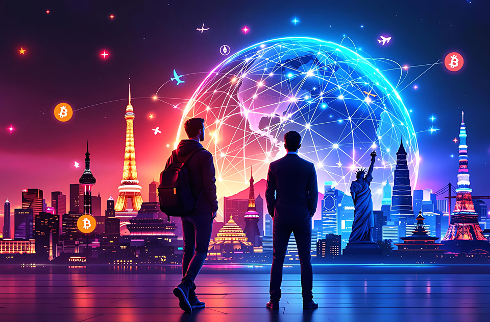 Booking travel with cryptos from Travala