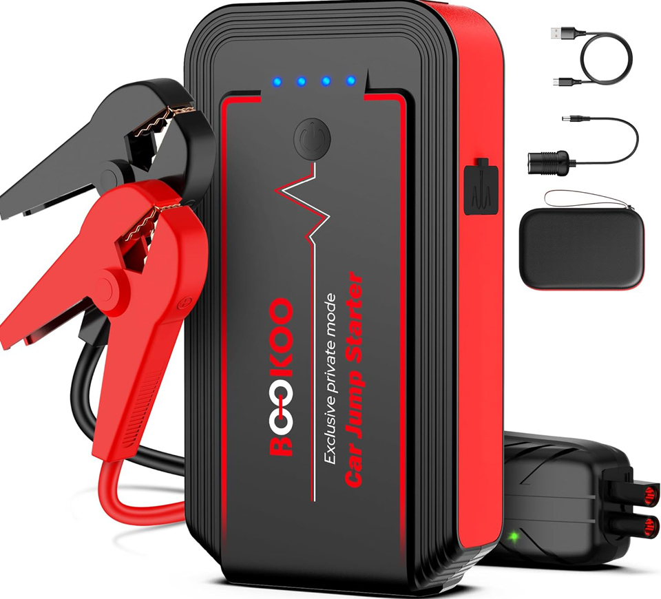 BOOKOO Portable Car Battery Jumper Starter