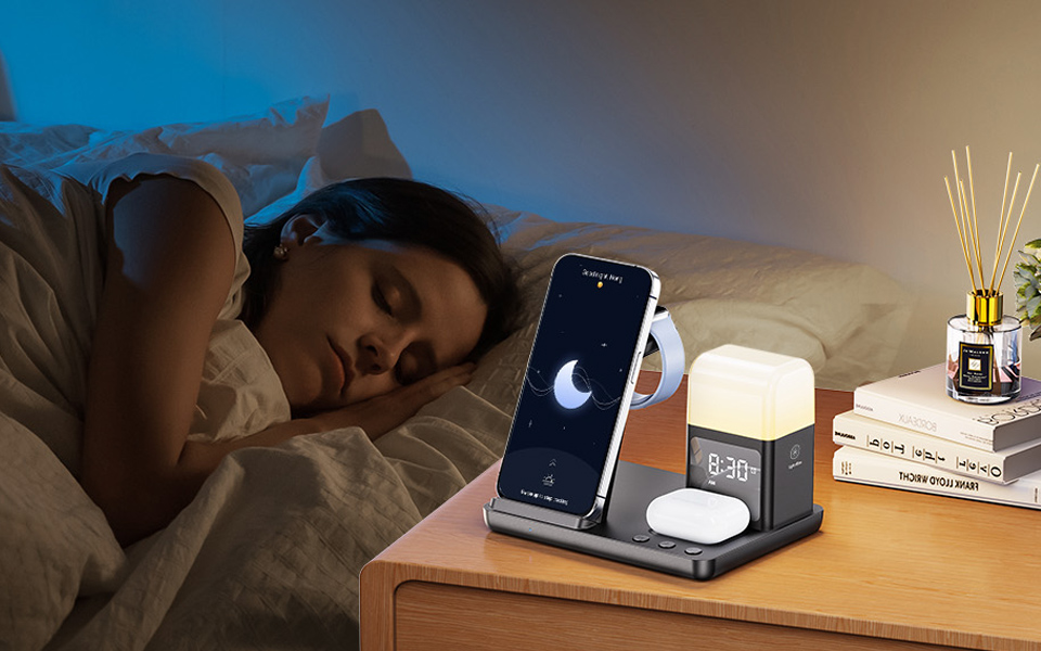 CESDAP 6-In-1 Wireless Charging Station