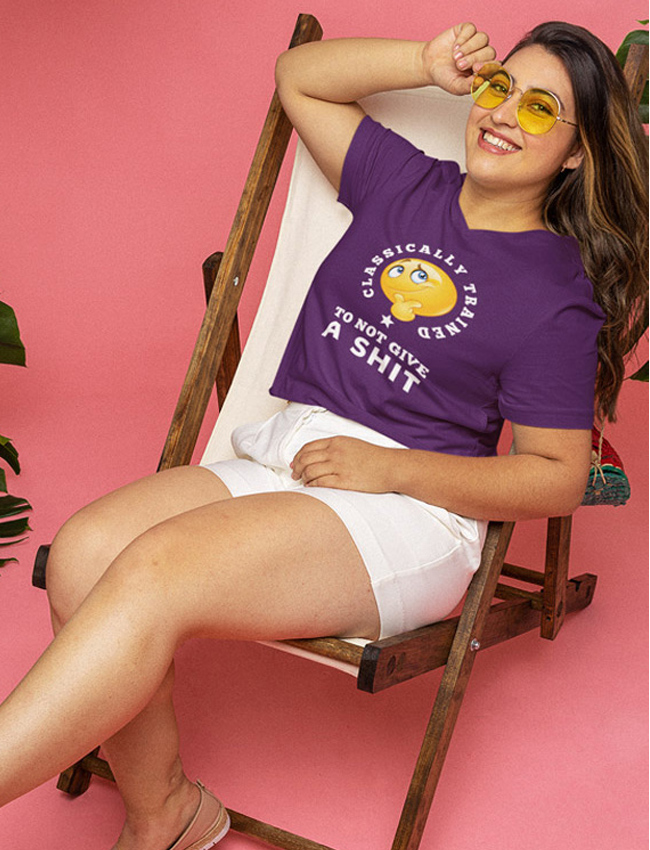 Classically Trained To Not Give A Shit Tshirt And More