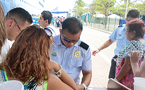 Pullmantur cruise ship check in