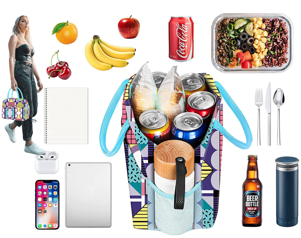 DALINDA Reusable Insulated Lunch Tote For Women