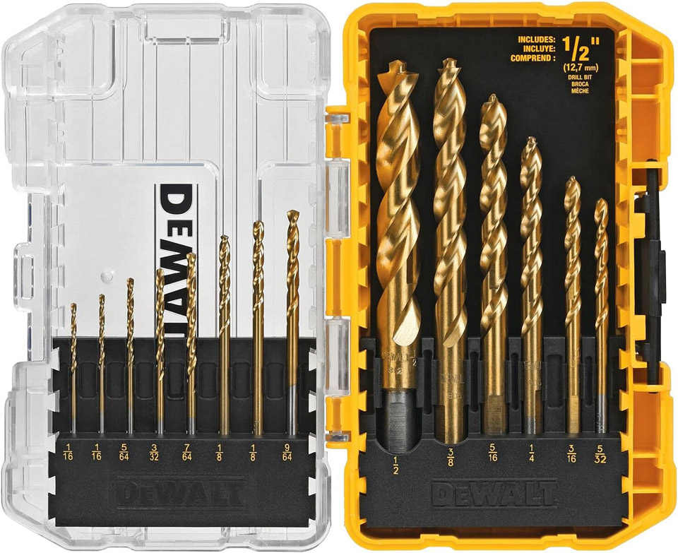 DEWALT 14-Piece Drill Bit Set