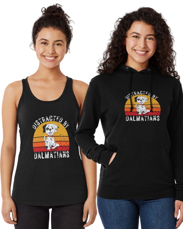 Distracted By Dalmatians T-shirts and More