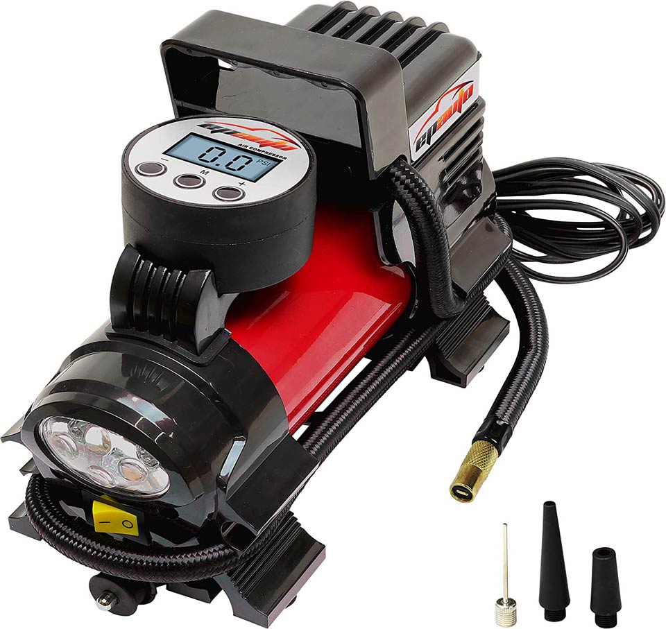 EPAuto Portable Air Compressor Digital Tire Inflator