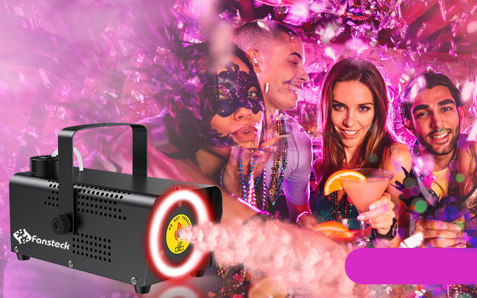Fansteck Portable Automatic Fog Machine With Remote
