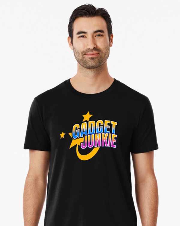 Gadget Junkie T-Shirts, Stickers, mugs And More