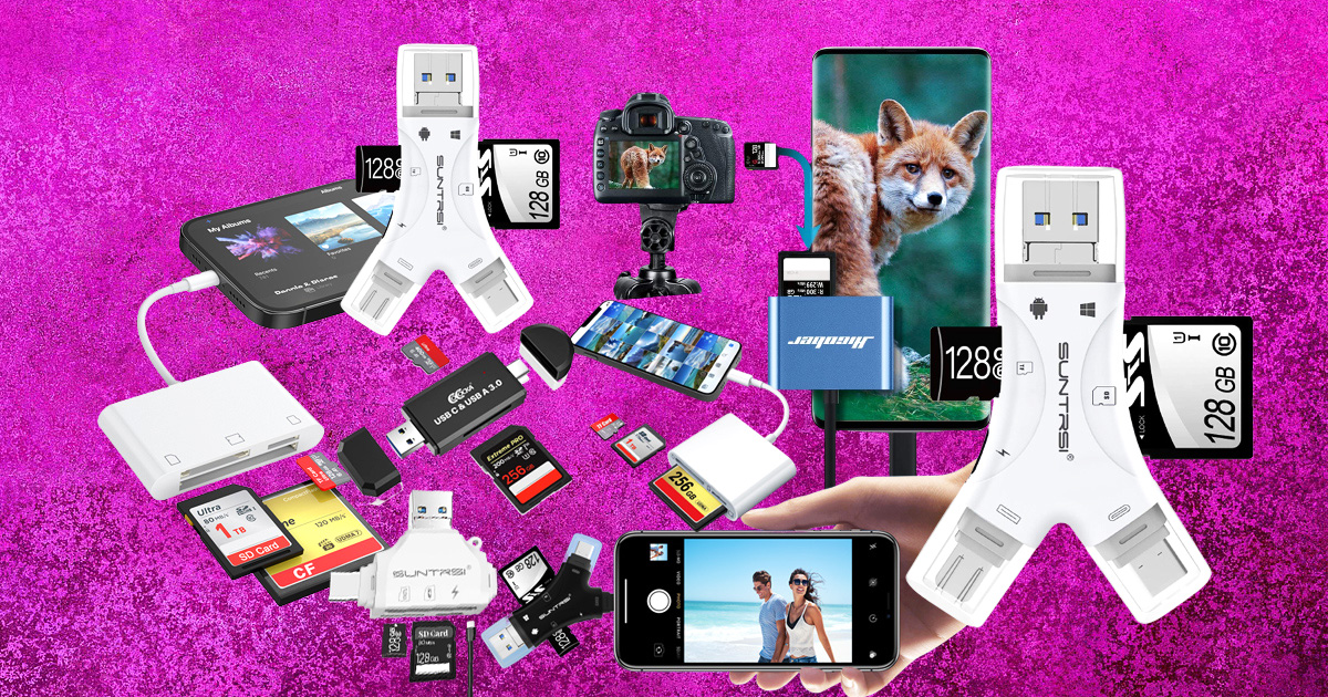 Gadgets To Transfer Data From Phone To Memory Cards