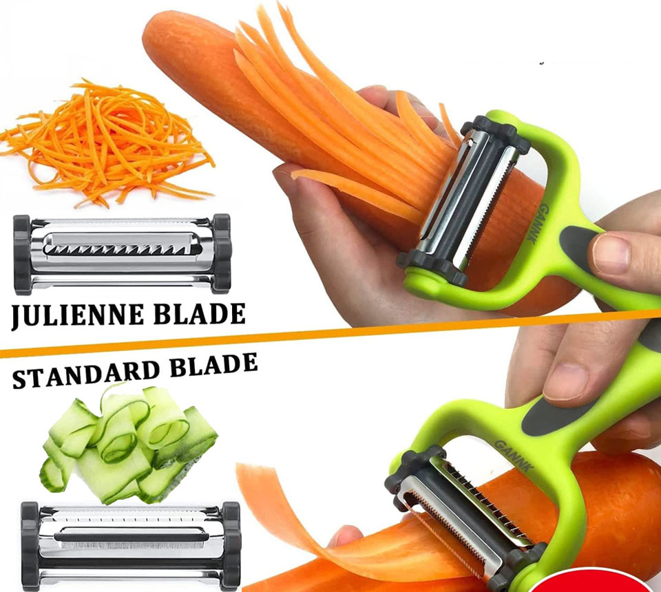 GANNK Potato, Veggie And Fruit Peeler