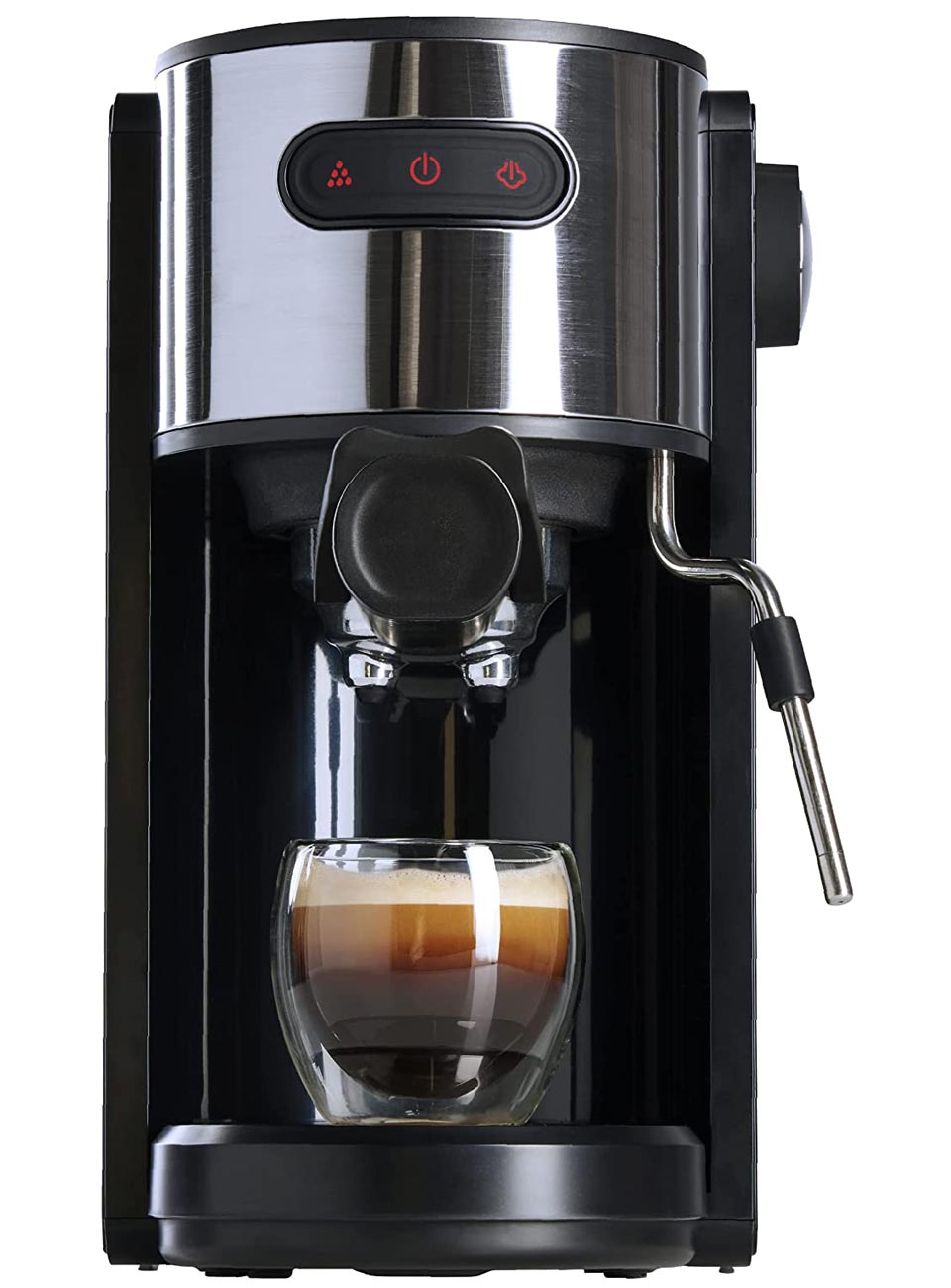 Gator Quick-Brew Espresso Maker With Milk Frother