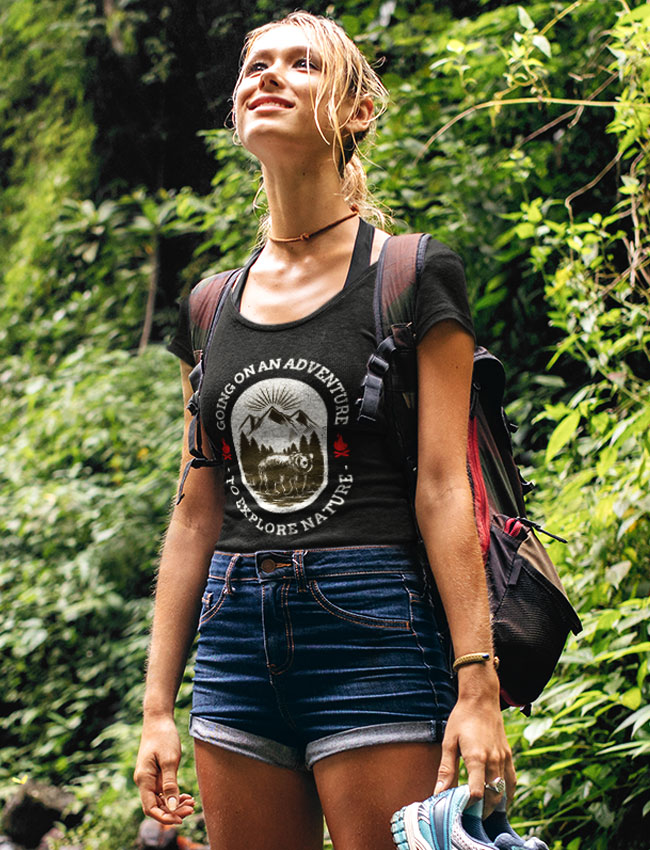 Going On And Adventure To Explore Nature