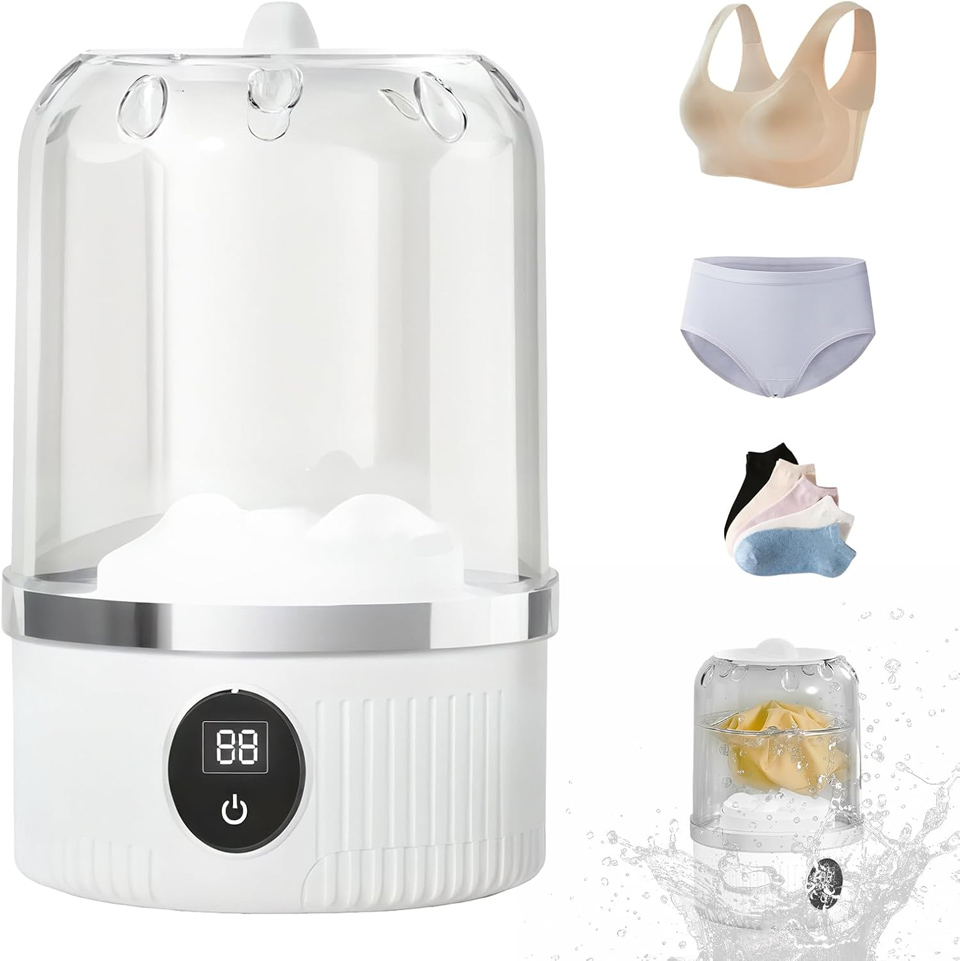 Hawbath Portable Mini Underwear Washing Machine