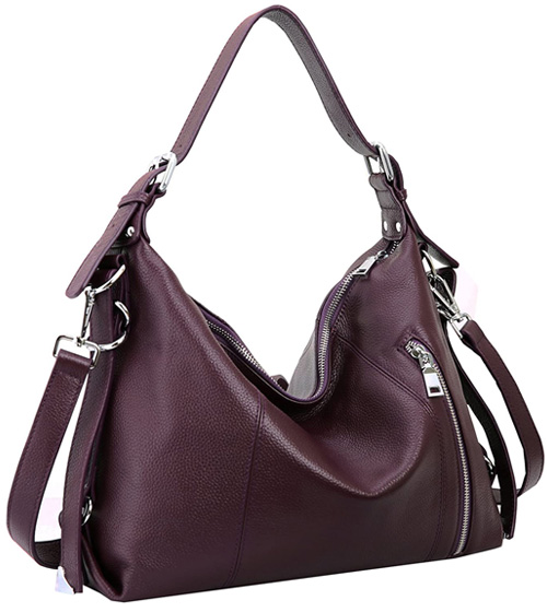Heshe Leather Handbags Shoulder Tote