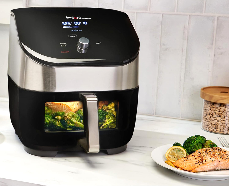 Instant Vortex Plus 6QT Air Fryer With Odor Erase Technology