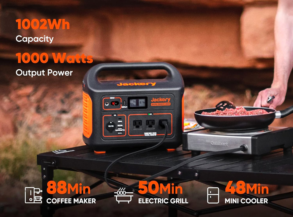 Jackery Explorer 1000 Portable Power Station