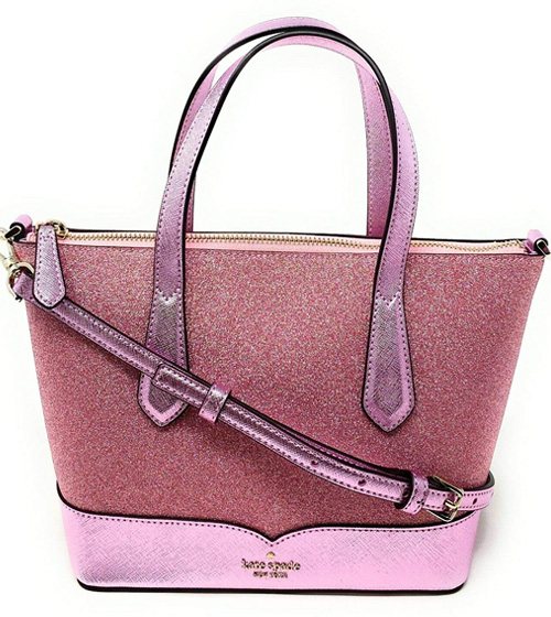 Kate Spade New York Lola Glitter Small Satchel Crossbosy