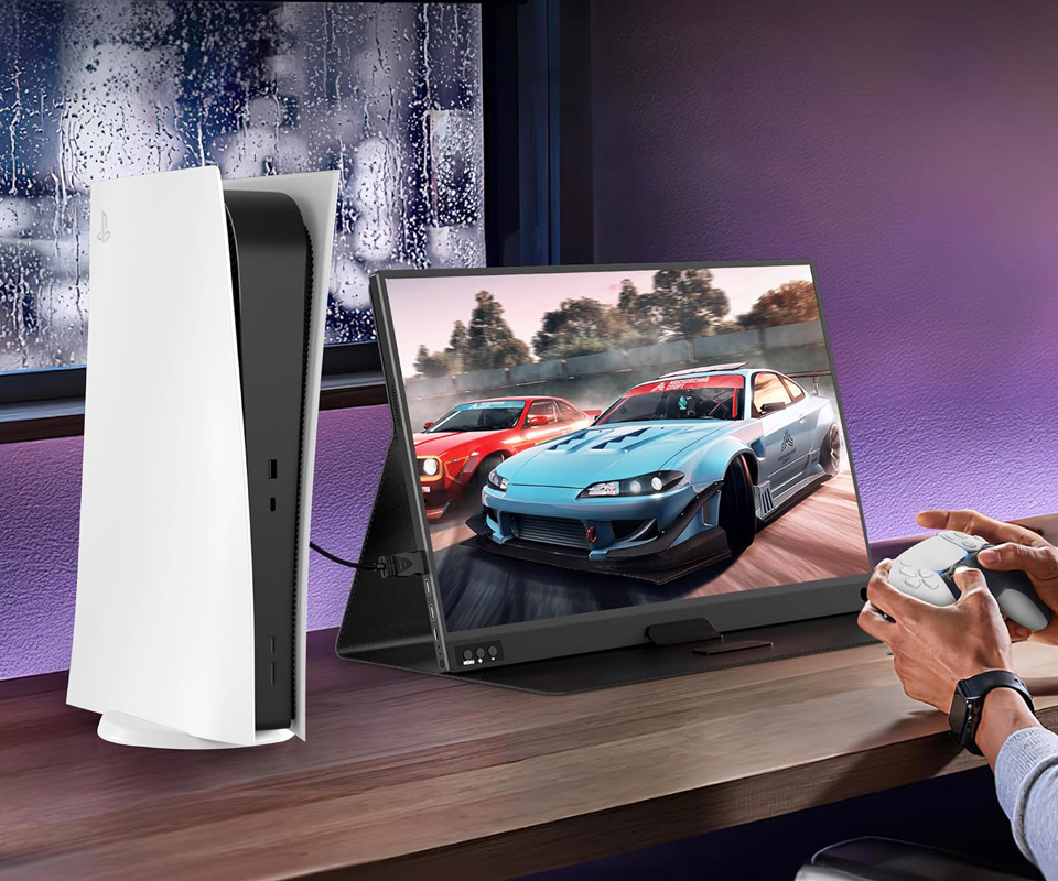 KYY Portable 15 Inch Monitor