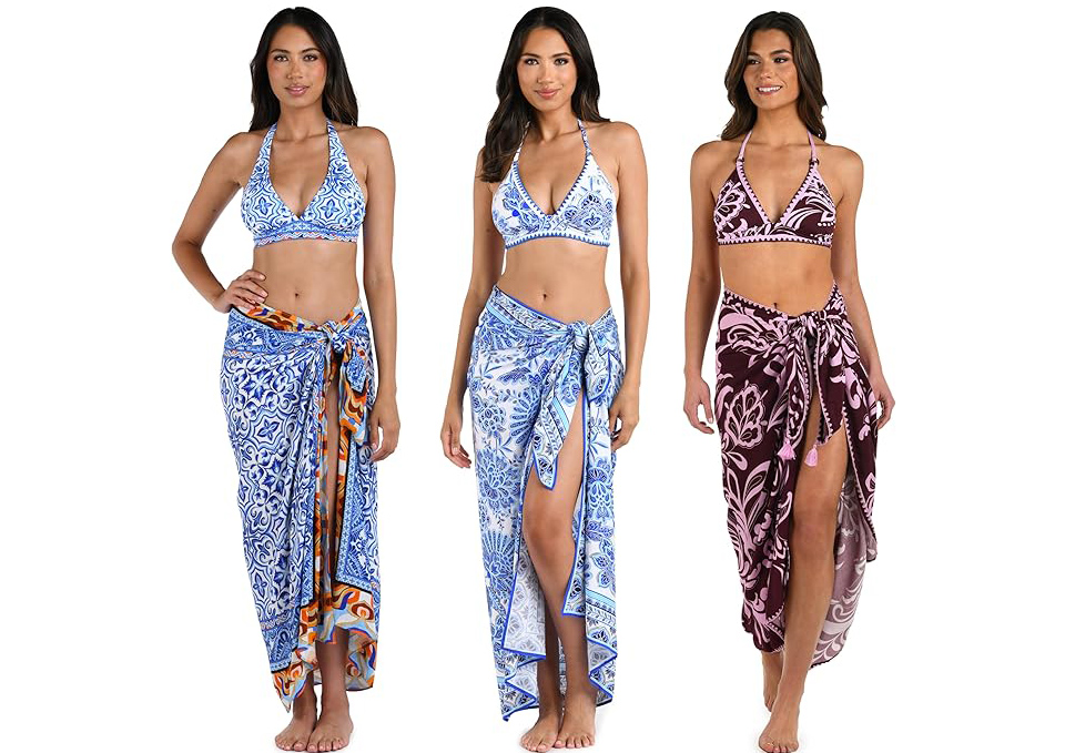 La Blanca Standard Pareo Wrap Swimsuit Cover Up