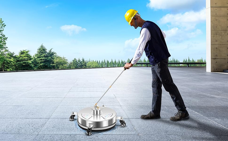 LidoDola 18-Inch Surface Pressure Washer With 4 Wheels