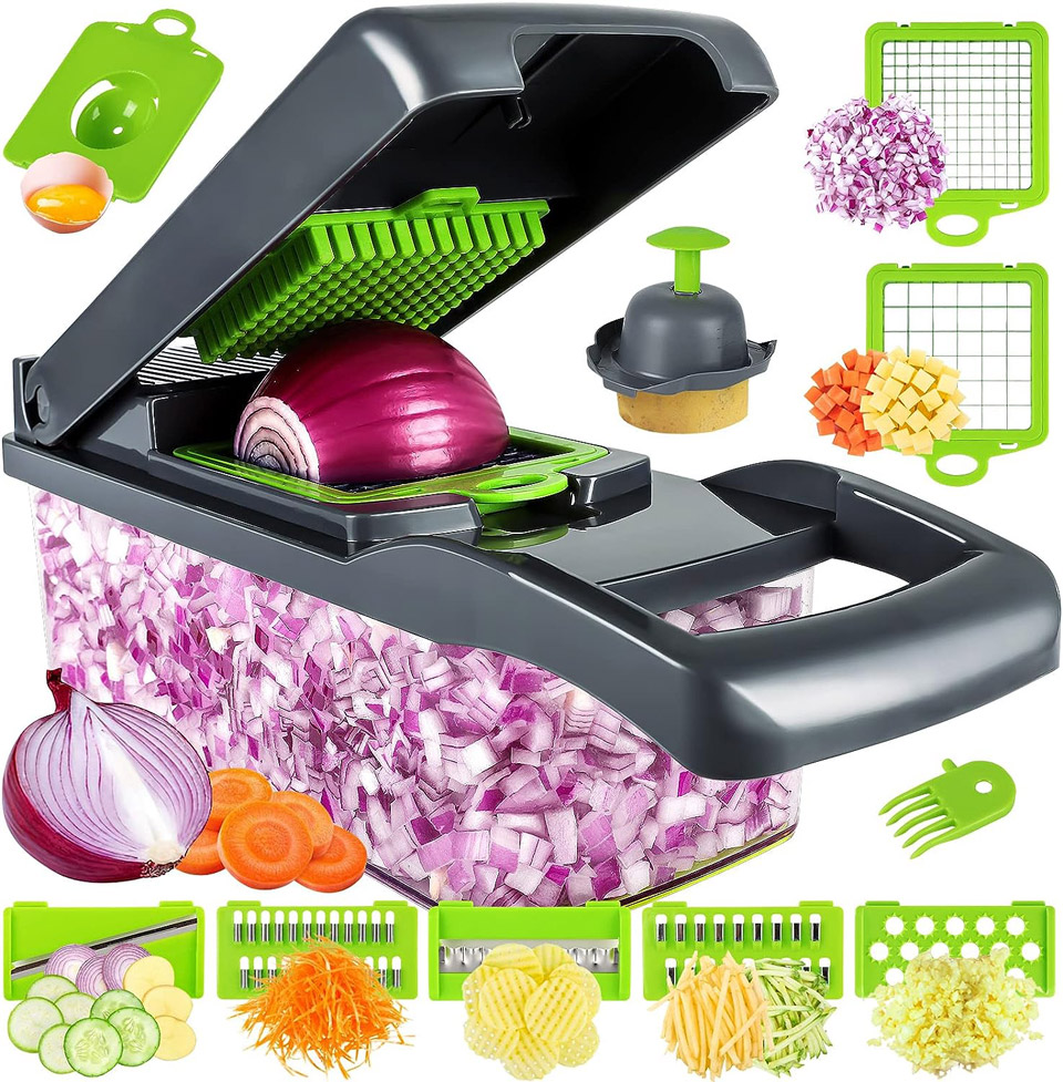 MAIPOR Multifunctional 13-In-1-Food-Vegetable-Chopper