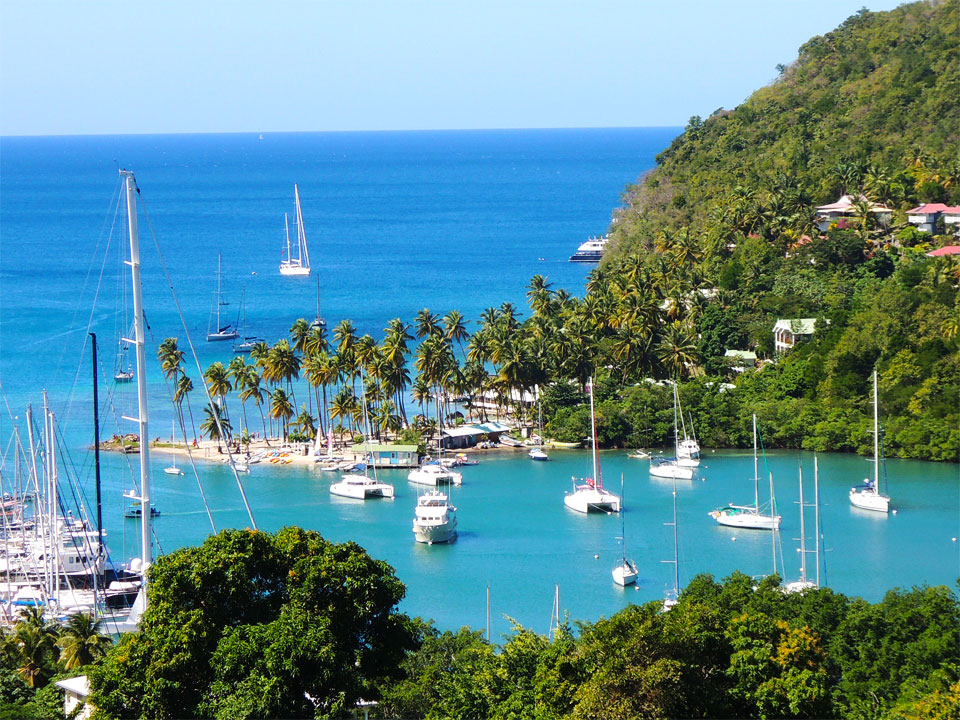 Marigot Bay, St Lucia