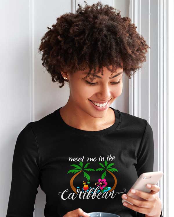 Meet Me In The Caribbean Cap Tees