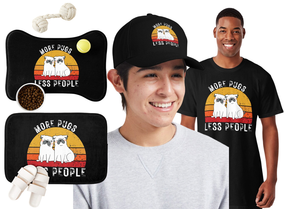 More Pugs Less People