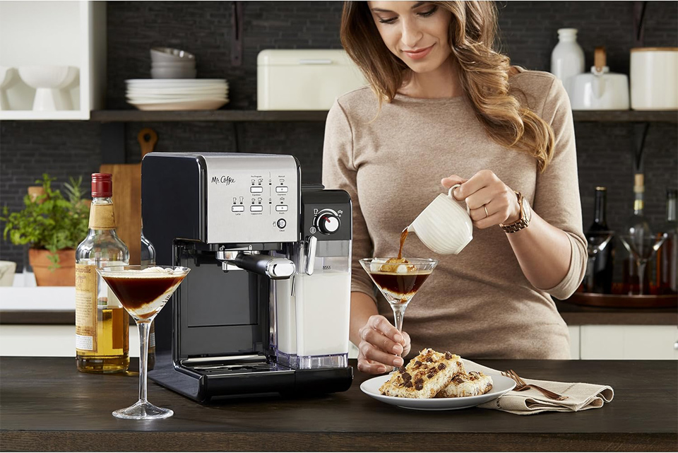 Mr. Coffee Espresso Machine With Automatic Milk Frother