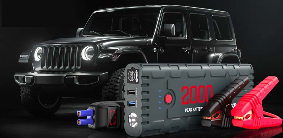 Nexpow Car Jump Starter With USB Quick Charge