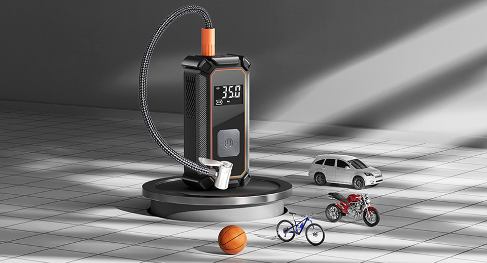 OlarHike Cordless Portable Air Compressor Tire Inflator