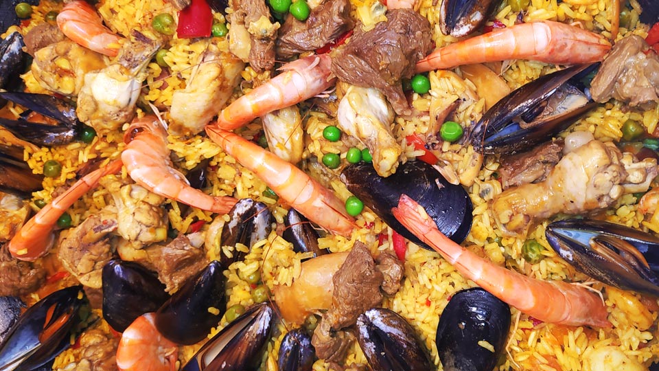 Paella de Marisco - seafood Paella