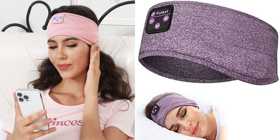 Perytong Wireless Sleep Headphones With HD Stereo Speakers