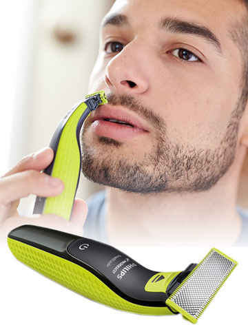 Philips Norelco OneBlade hybrid electric trimmer and shaver