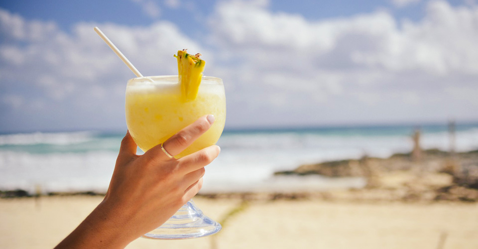 Pina Colada cocktail