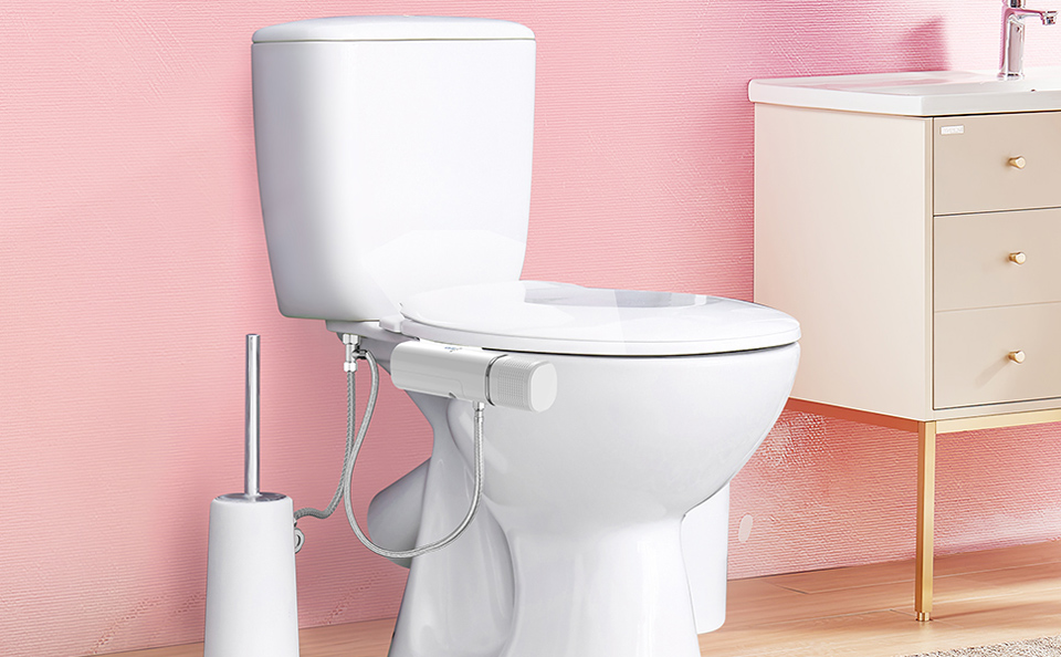 POCALAND Ultra-Slim Non-Electric Bidet Attachment