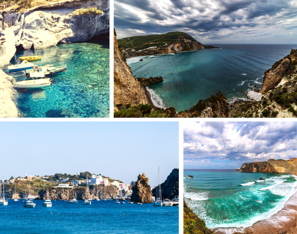 Ponza Italy Beaches