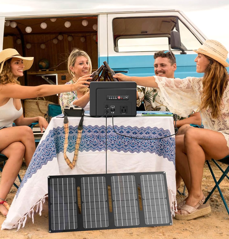 Powkey 200W Portable Power Bank With AC Outlet