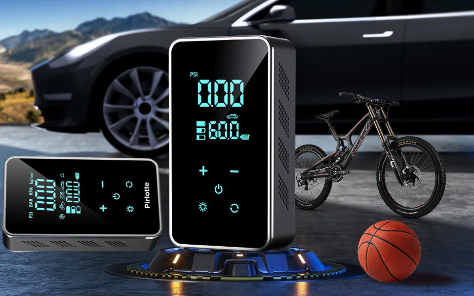 Prilotte Portable Tire Inflator And Air Compressor For Cars SUVs