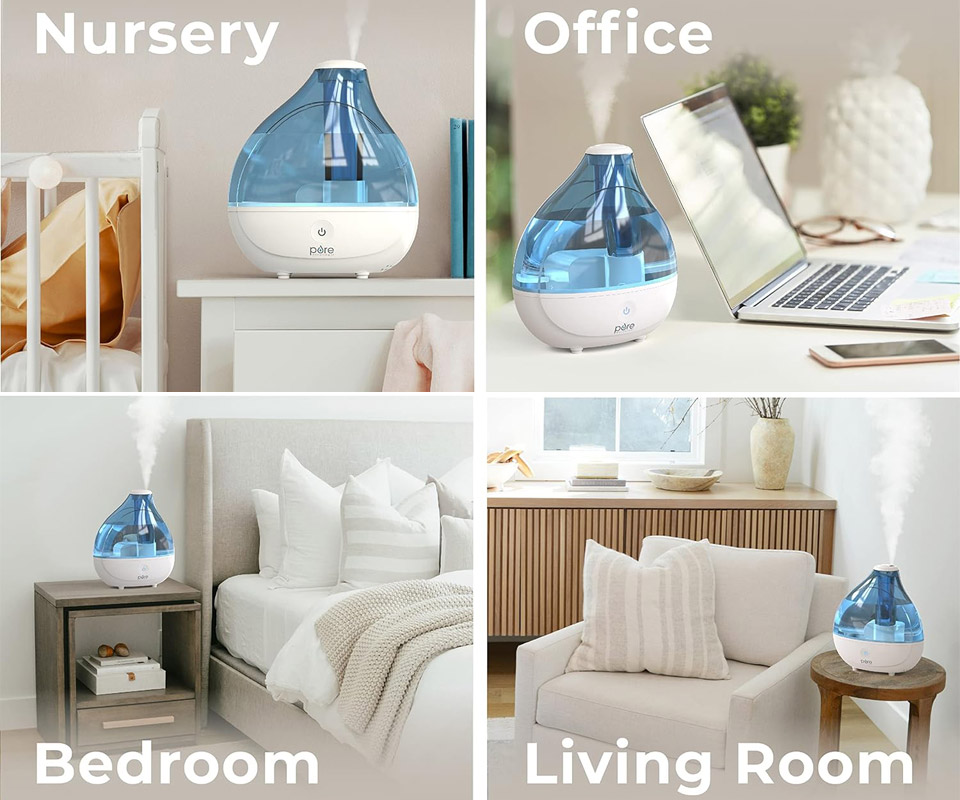 Pure Enrichment MistAire Ultrasonic Cool Mist Humidifier