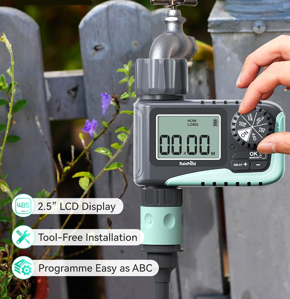 RAINPOINT Programmable Sprinkler Water Timer
