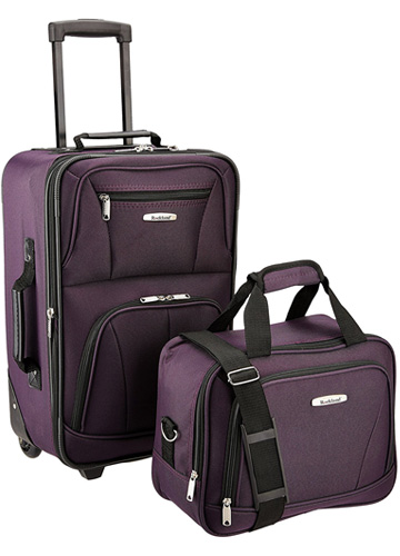 Rockland Luggage 2 Piece Set - Blue